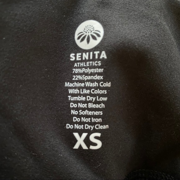 SOLD! SENITA - Studio Skin Joggers in Black - XS - Picture 2 of 4